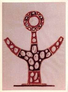 Fritz Schwerdt Farbige Monstranz 1955